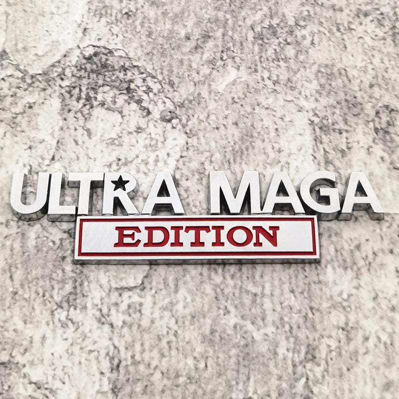 Ultra Maga Edition - 2 Pcs Emblem Sticker Badge - TE025