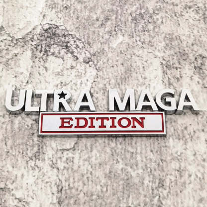 Ultra Maga Edition - 2 Pcs Emblem Sticker Badge - TE025
