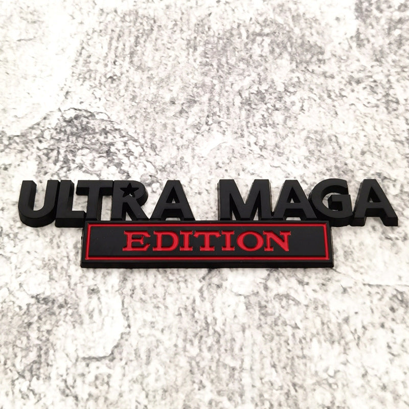 Ultra Maga Edition - 2 Pcs Emblem Sticker Badge - TE025