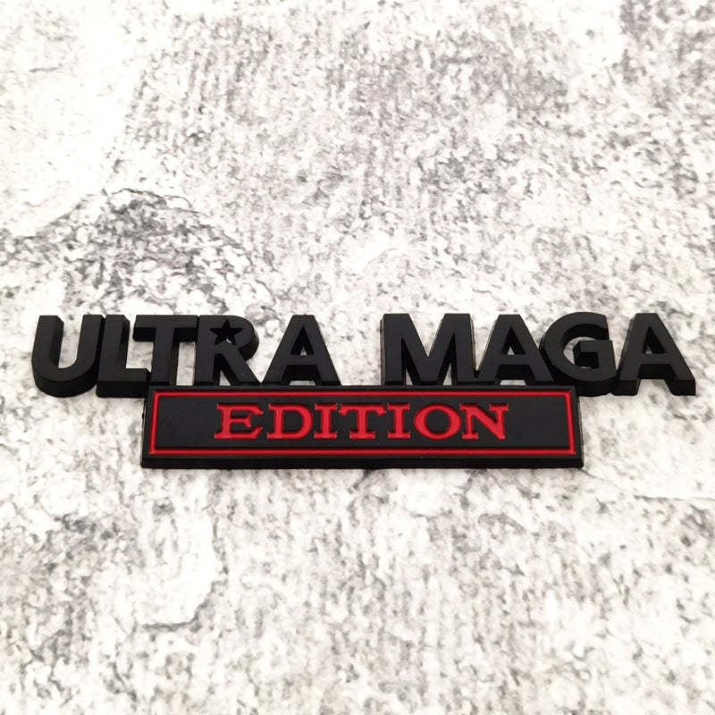 Ultra Maga Edition - 2 Pcs Emblem Sticker Badge - TE025