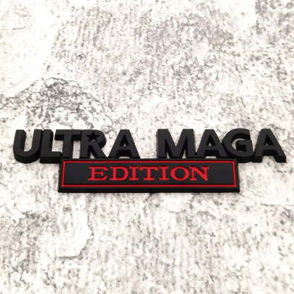 Ultra Maga Edition - 2 Pcs Emblem Sticker Badge - TE025