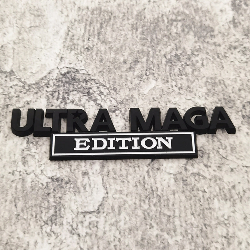 Ultra Maga Edition - 2 Pcs Emblem Sticker Badge - TE025