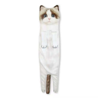 Funny Cat Hand Towels
