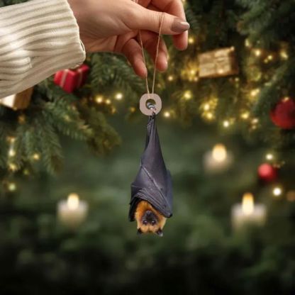 Bat Christmas Ornament