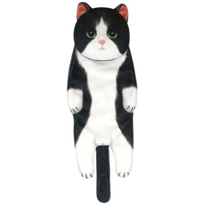 Adorable Cat Hand Towel With Hanging Loop - H548