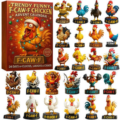 🎅🐔 Funny F-Caw-F Chicken Advent Calendar 2025