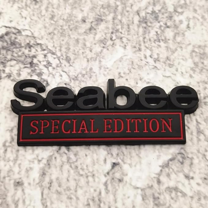 Sea Bee Special Edition - 2 Pcs Emblem Sticker Badge - TE023
