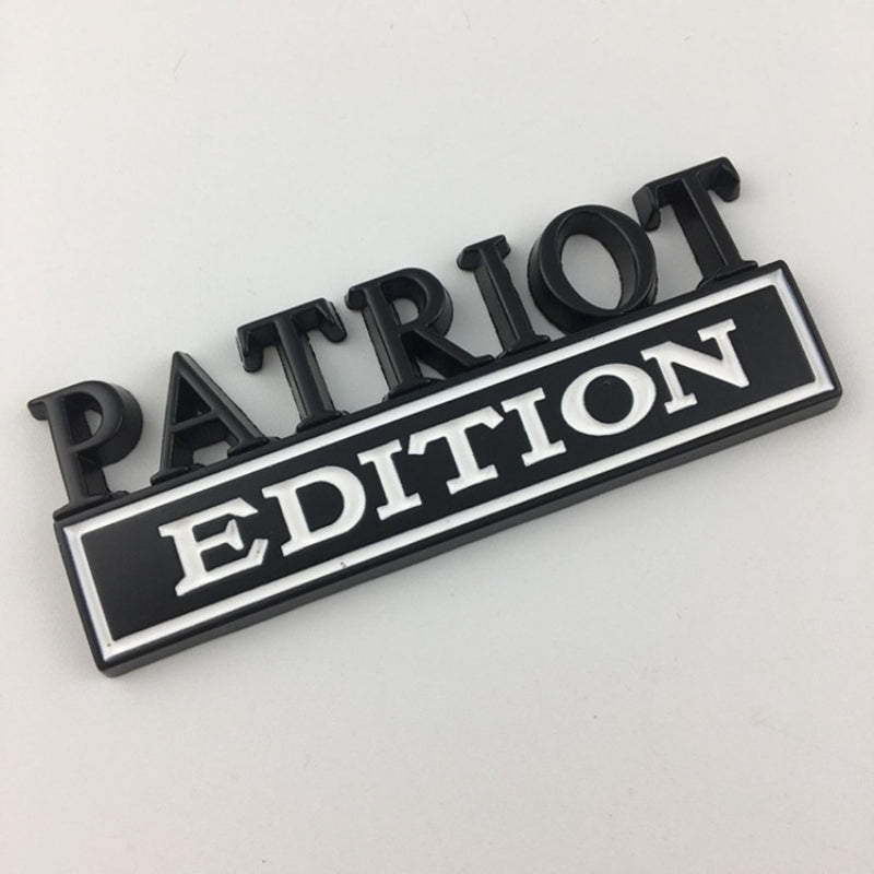 Patriot Edition - 2 Pcs Emblem Sticker Badge - TE038