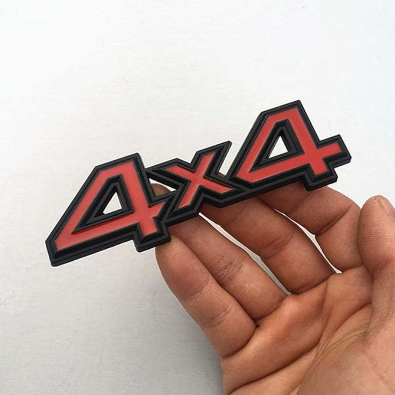 4x4 - 2 Pcs Emblem Sticker Badge - TE011
