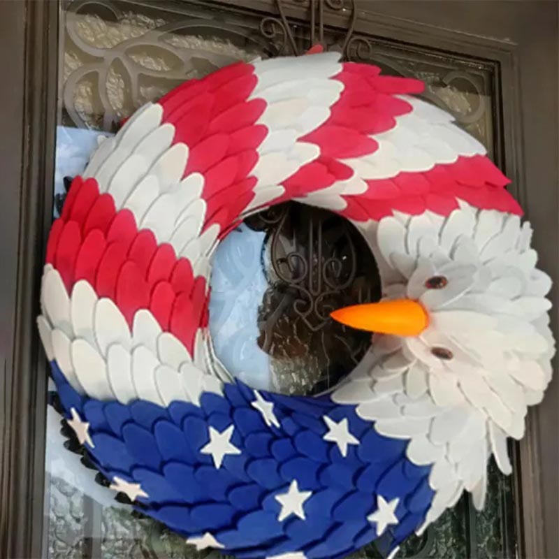 American Eagle Patriot Wreath