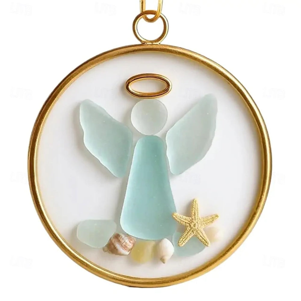 Sea Glass Coastal Christmas Tree Ornament