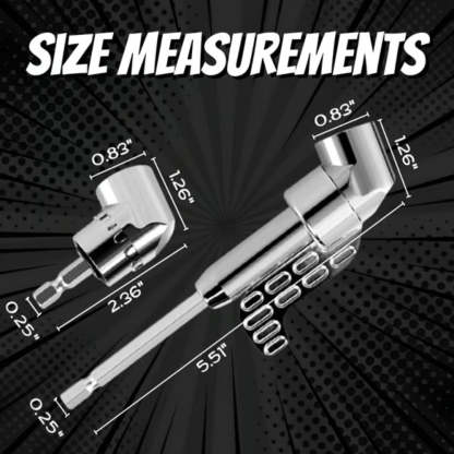 105 Degree Right Angle Drill Adapter