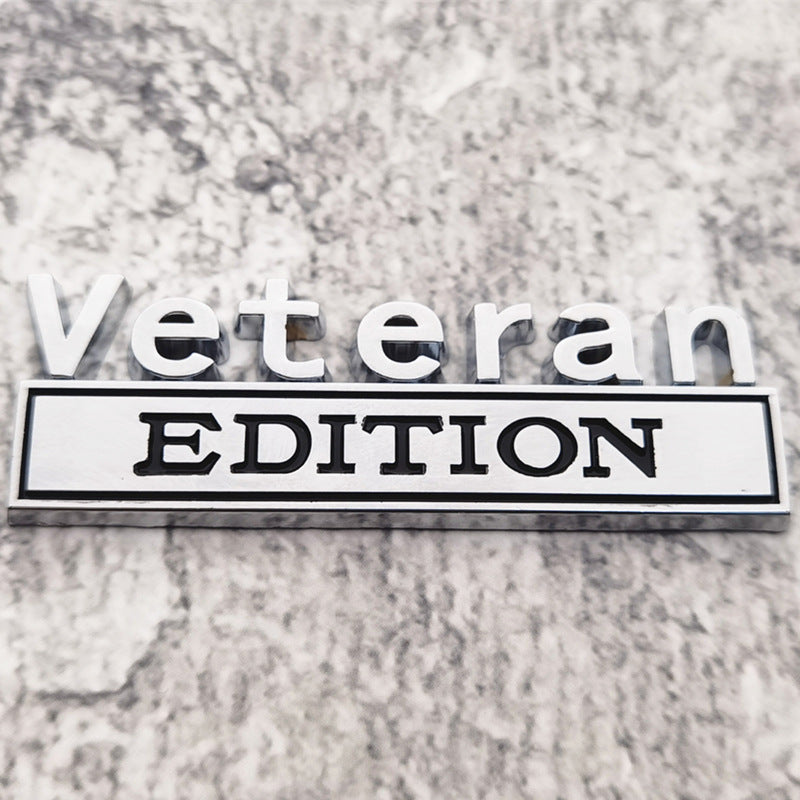 Veteran Edition - 2 Pcs Emblem Sticker Badge - TE008