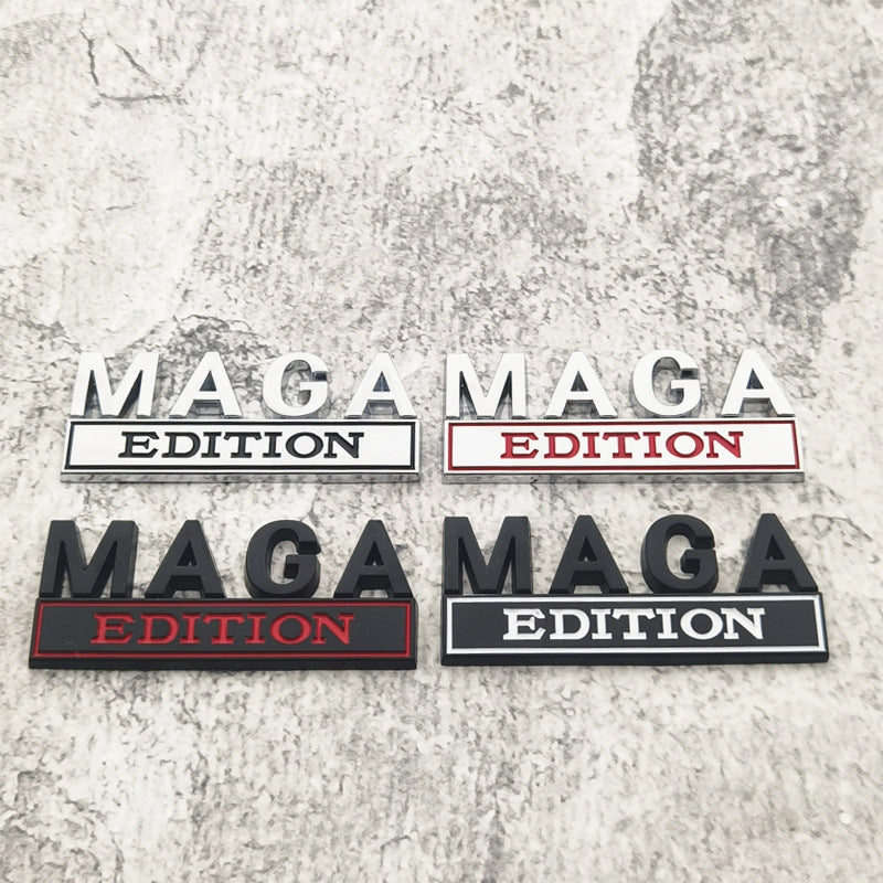 Maga Edition - 2 Pcs Emblem Sticker Badge - TE013