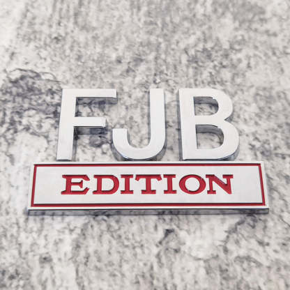 Fjb Edition - 2 Pcs Emblem Sticker Badge - TE039