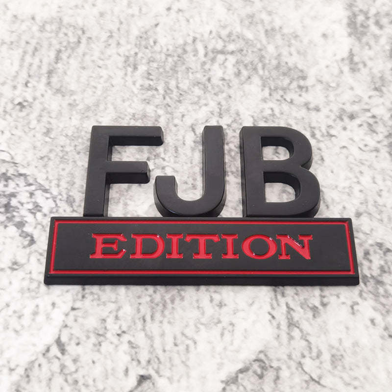 Fjb Edition - 2 Pcs Emblem Sticker Badge - TE039