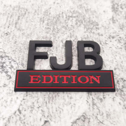 Fjb Edition - 2 Pcs Emblem Sticker Badge - TE039