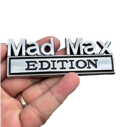 Mad Max Edition - 2 Pcs Emblem Sticker Badge - TE017