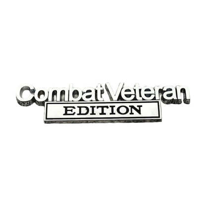 Combat Veteran - 2 Pcs Emblem Sticker Badge - TE007