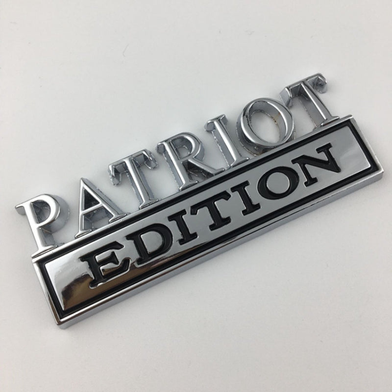 Patriot Edition - 2 Pcs Emblem Sticker Badge - TE038