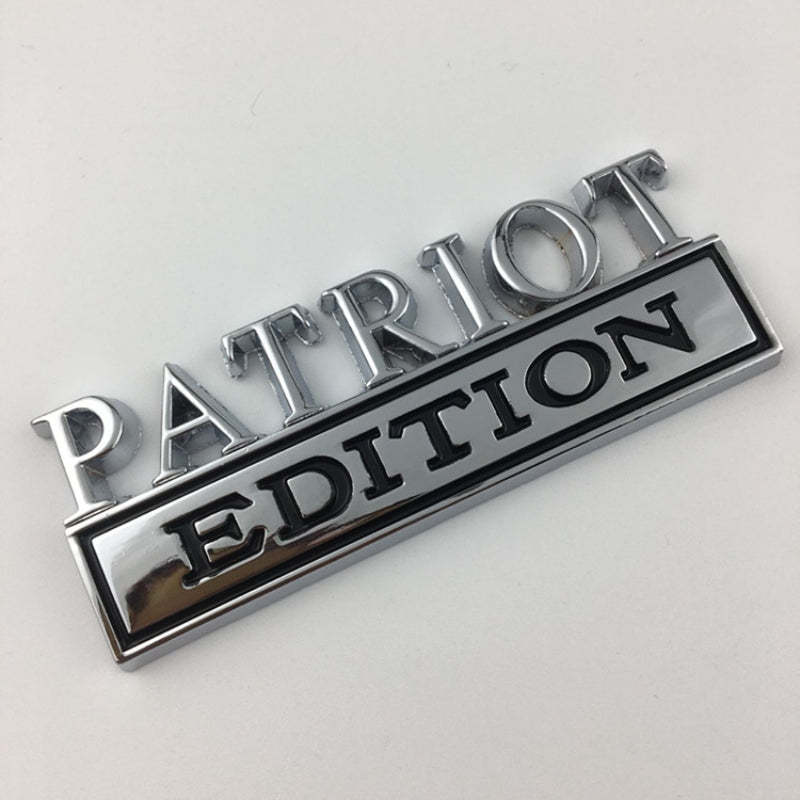 Patriot Edition - 2 Pcs Emblem Sticker Badge - TE038