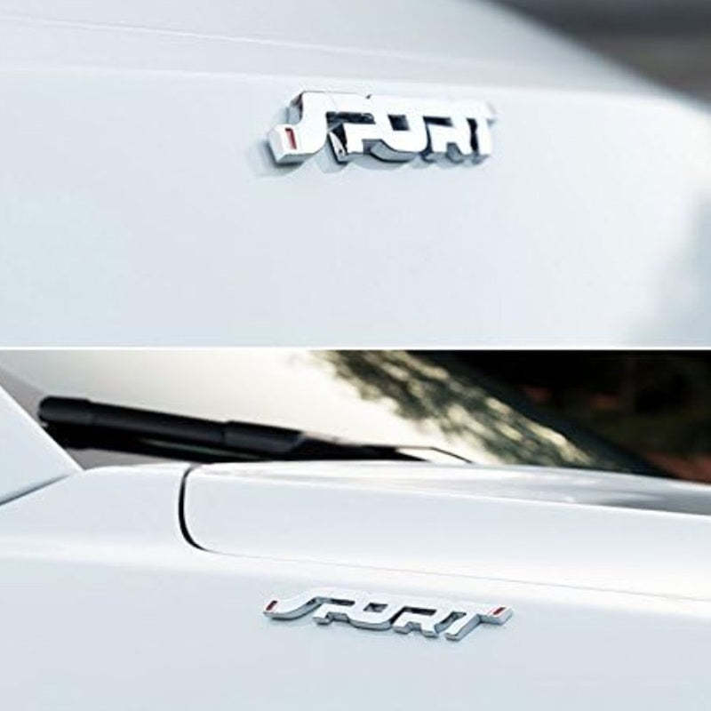 Sport - 2 Pcs Emblem Sticker Badge - TE006