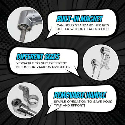 105 Degree Right Angle Drill Adapter
