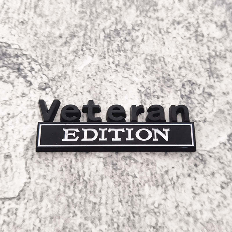 Veteran Edition - 2 Pcs Emblem Sticker Badge - TE008