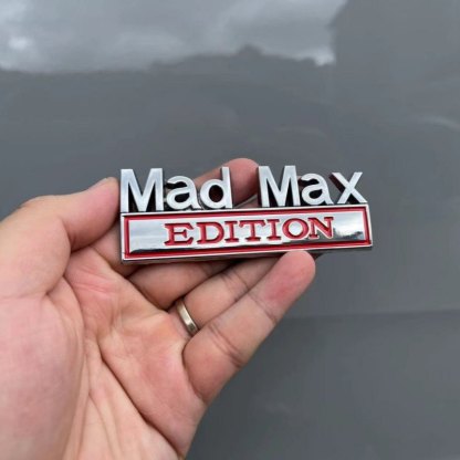 Mad Max Edition - 2 Pcs Emblem Sticker Badge - TE017