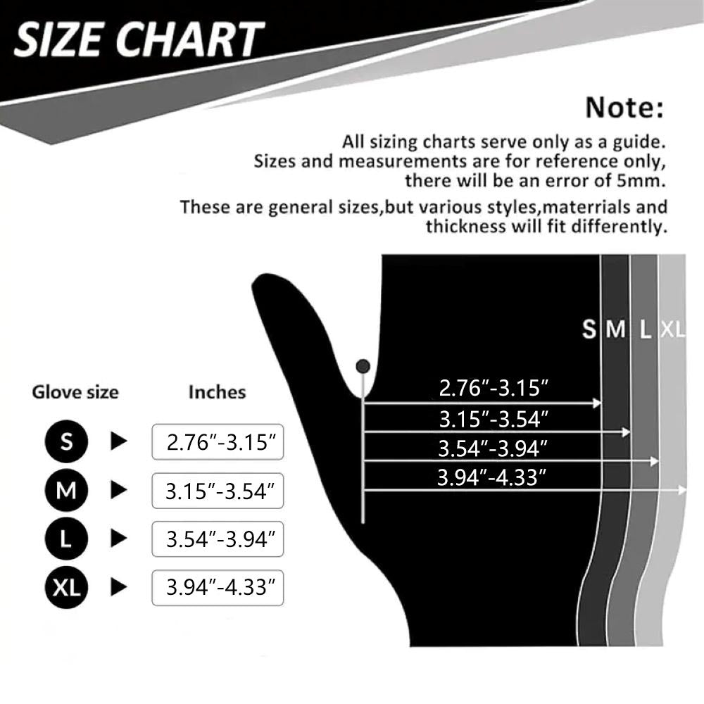 Heavy Duty Nitrile Gloves - 100 Count per Box