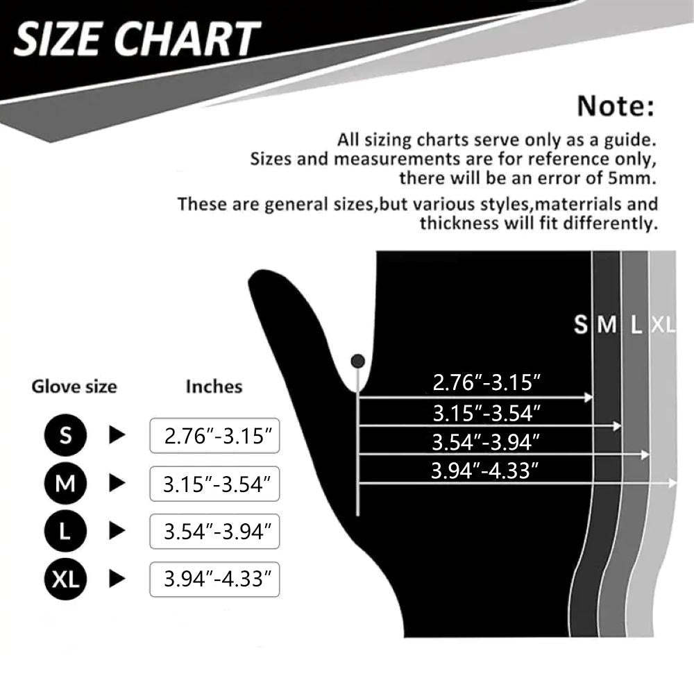 Heavy Duty Nitrile Gloves - 100 Count per Box