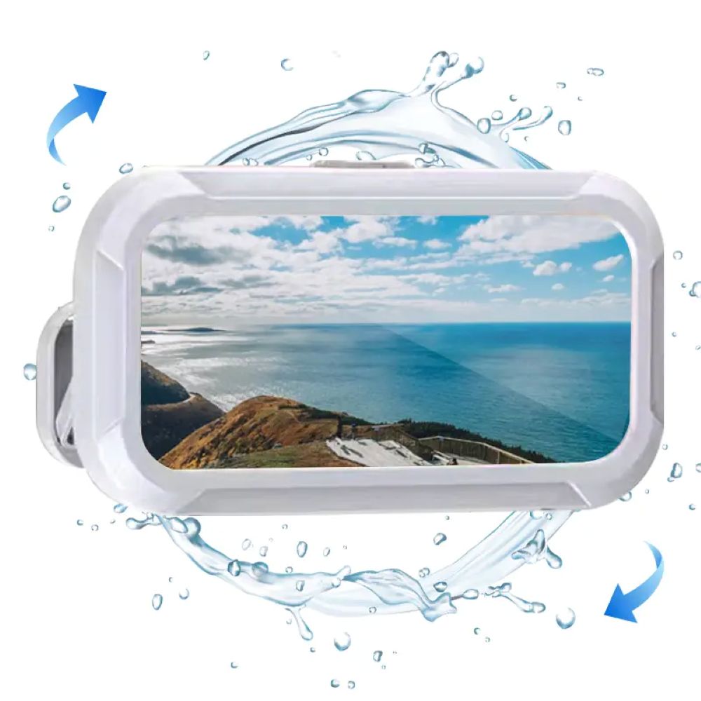 Waterproof Shower Phone Holder – 360° Rotating Wall Mount for Smartphones