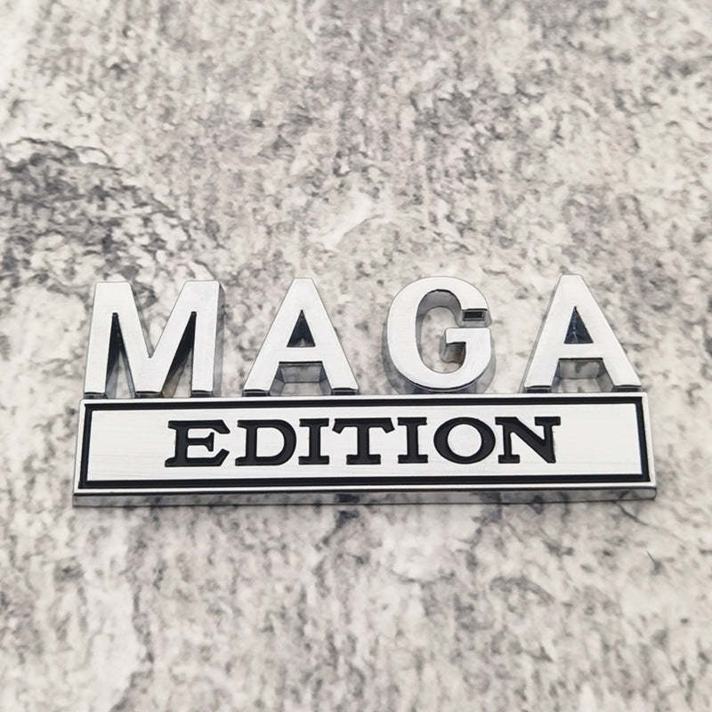Maga Edition - 2 Pcs Emblem Sticker Badge - TE013