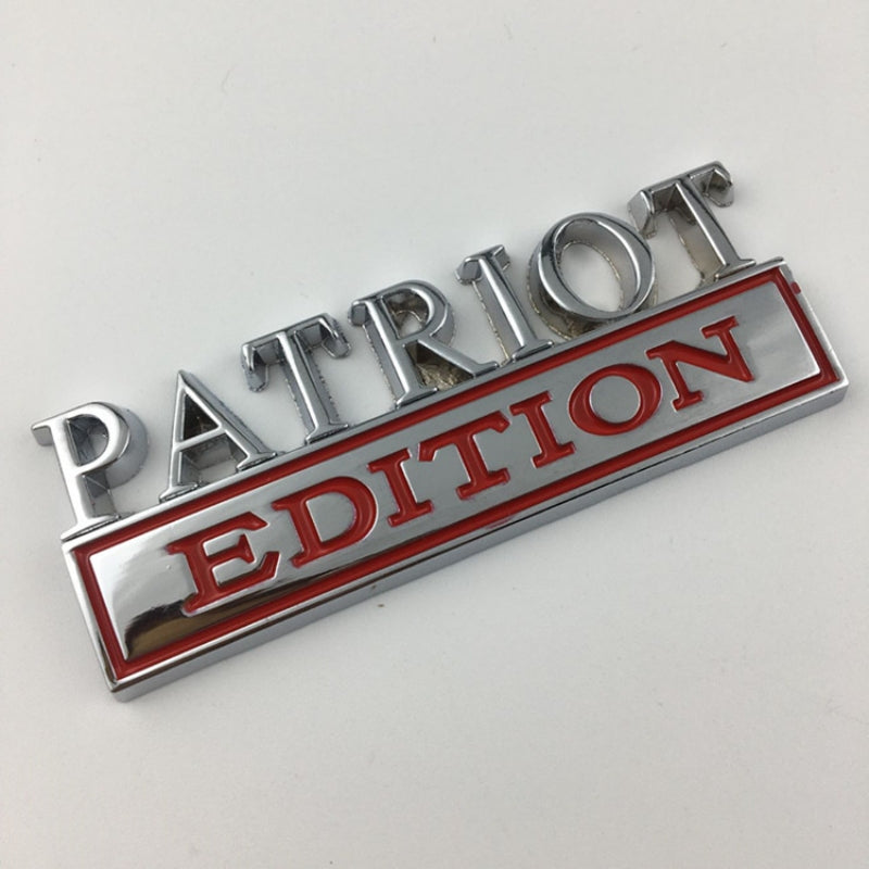 Patriot Edition - 2 Pcs Emblem Sticker Badge - TE038