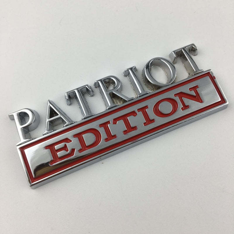 Patriot Edition - 2 Pcs Emblem Sticker Badge - TE038