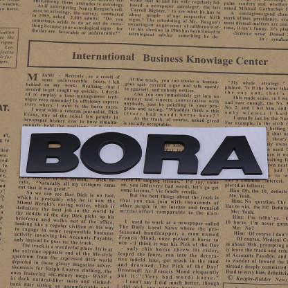 Bora - 2 Pcs Emblem Sticker Badge - TE032