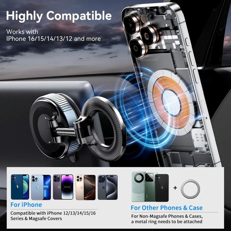 Eptchn MagLock 360° Foldable Magnetic Phone Mount