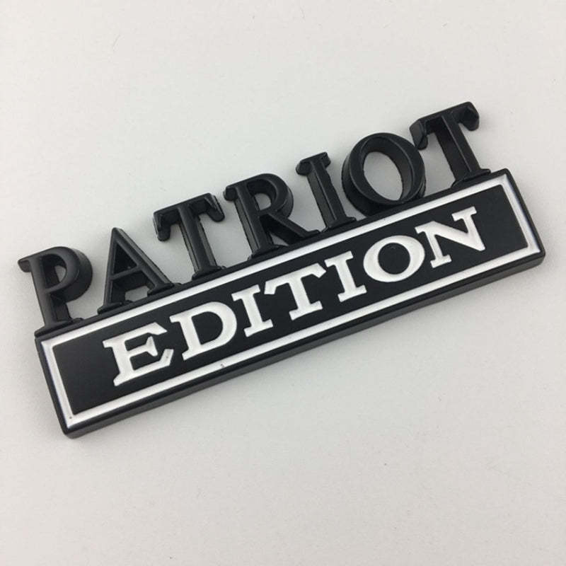 Patriot Edition - 2 Pcs Emblem Sticker Badge - TE038