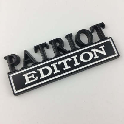 Patriot Edition - 2 Pcs Emblem Sticker Badge - TE038