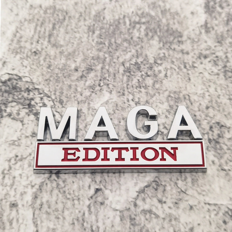 Maga Edition - 2 Pcs Emblem Sticker Badge - TE013