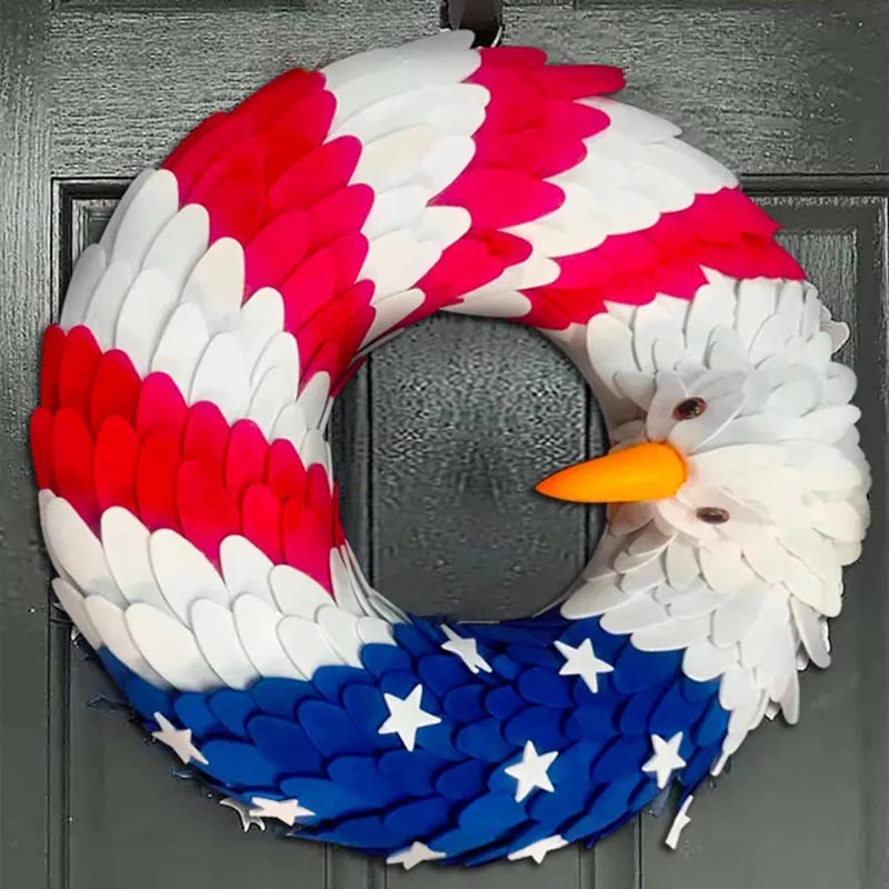 American Eagle Patriot Wreath