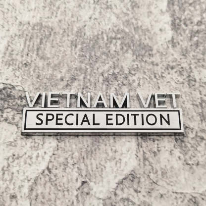 Vietnam Vet - 2 Pcs Emblem Sticker Badge - TE010