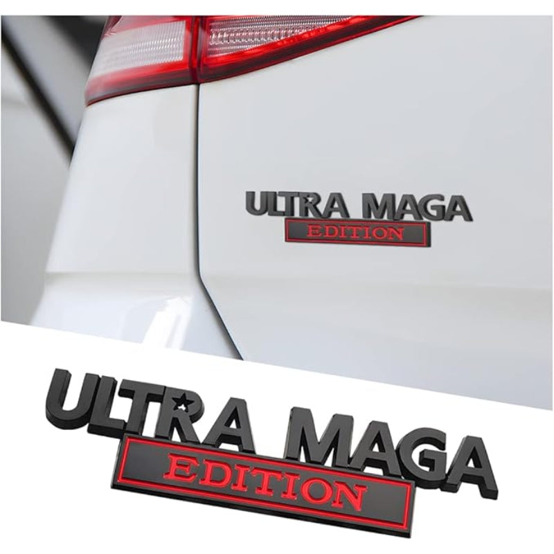 Ultra Maga Edition - 2 Pcs Emblem Sticker Badge - TE025