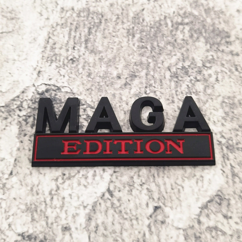 Maga Edition - 2 Pcs Emblem Sticker Badge - TE013