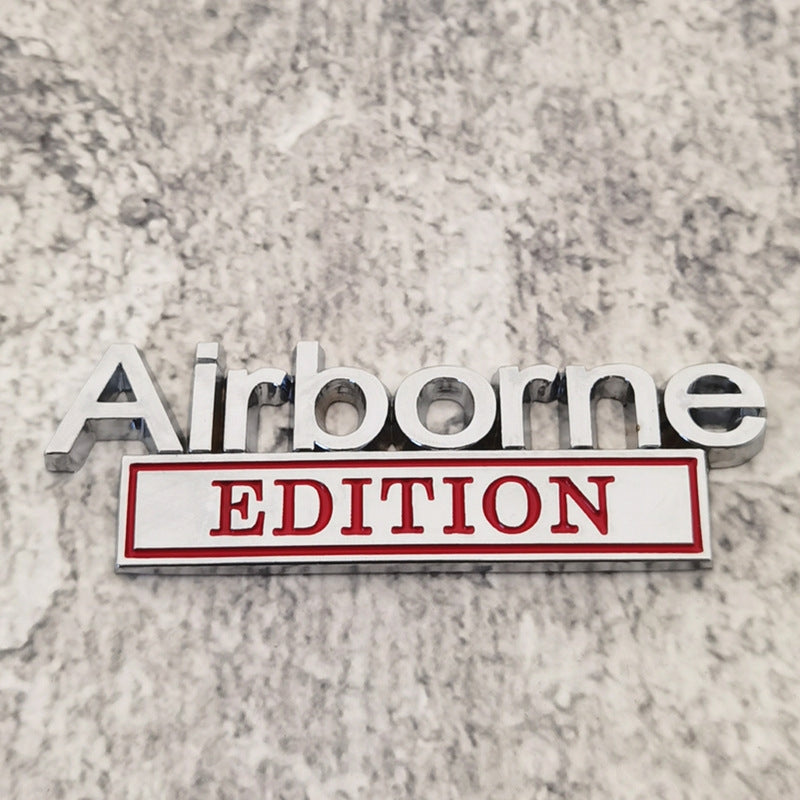 Airborne Edition - 2 Pcs Emblem Sticker Badge - TE041