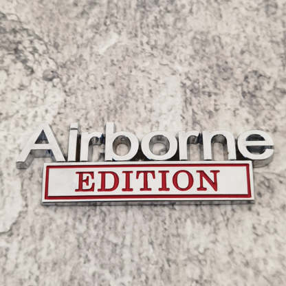 Airborne Edition - 2 Pcs Emblem Sticker Badge - TE041