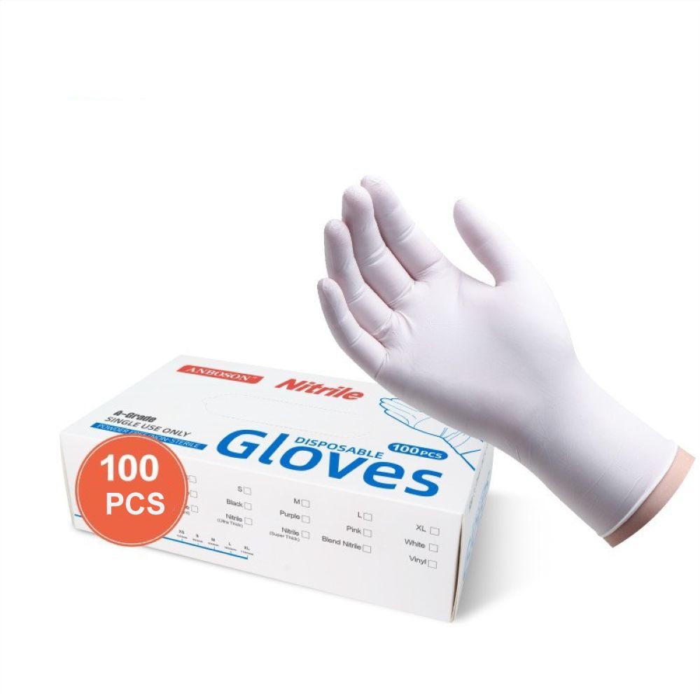 Heavy Duty Nitrile Gloves - 100 Count per Box