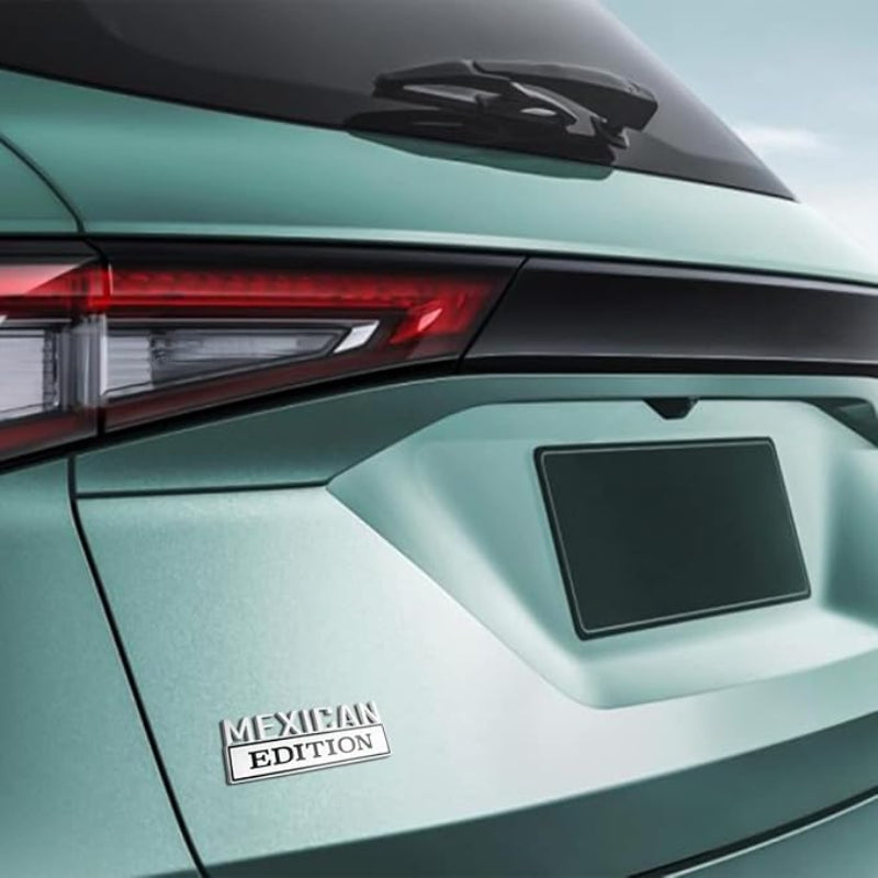 Mexican Edition - 2 Pcs Emblem Sticker Badge - TE012