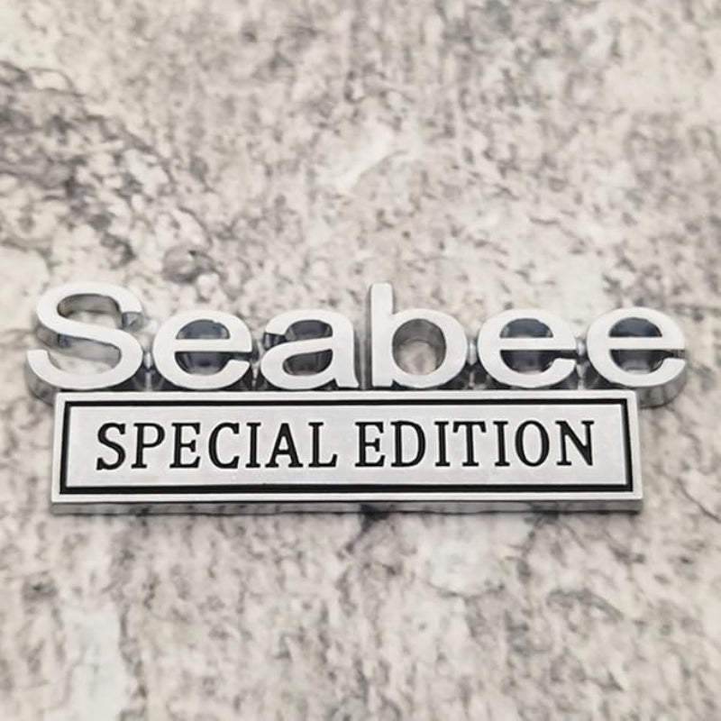 Sea Bee Special Edition - 2 Pcs Emblem Sticker Badge - TE023
