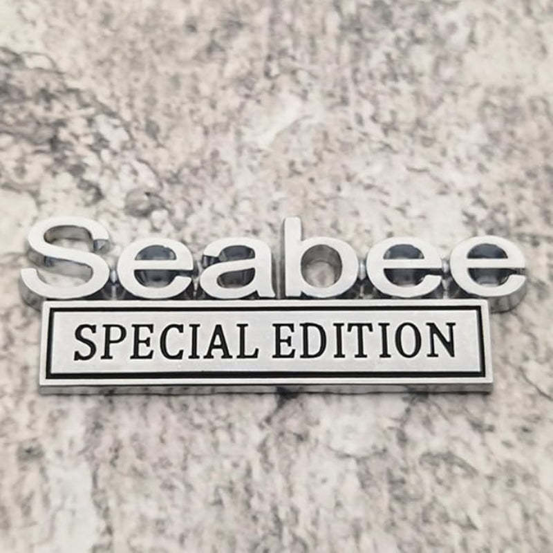 Sea Bee Special Edition - Emblem Sticker Badge, Funny Decals for Car,
